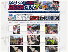Tablet Screenshot of markthebeerguy.com